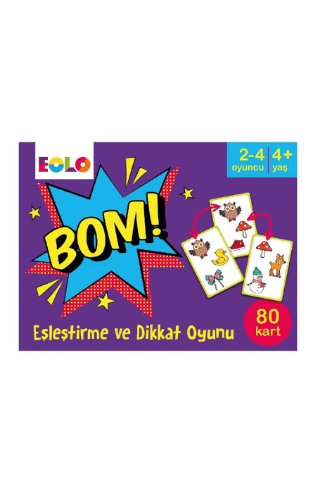 BOM! Eşleştirme ve Dikkat Oyunu
