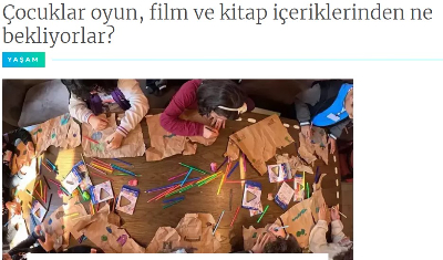 Çocuklar İçin Dost İçerikler Çalıştayı - Posta