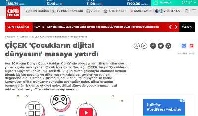 Çocukların Dijital Dünyası - CNNTURK