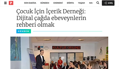 Dijital Ebeveynlik Çalıştayı - Posta