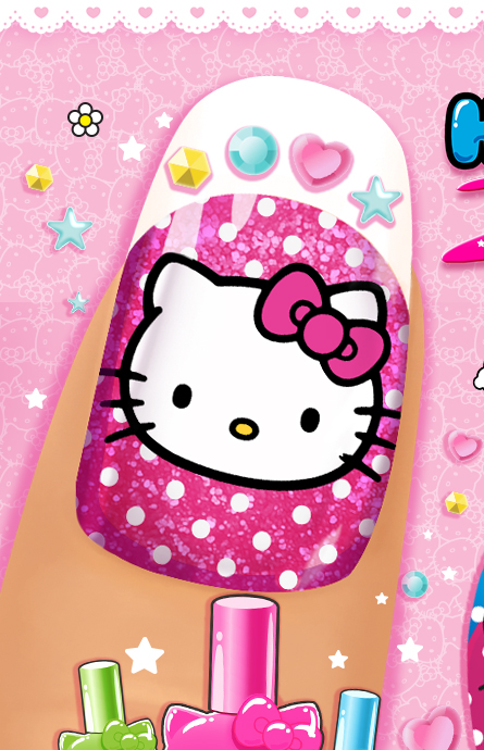 Hello Kitty Nail Salon