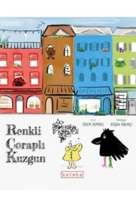 Renkli Çoraplı Kuzgun